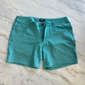 Turquoise Steele Shorts Size 31
